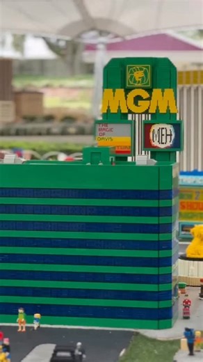 Something STRANGE has landed in Miniland Las Vegas at LEGOLAND Florida!👽 Our Master Model Builders are on the scene investigating this fig-nomenon. Come investigate these unidentified building objects for yourself! 🛸 #LEGOLANDFlorida #Miniland #Alien #LEGO #LasVegas #ThemePark #Halloween | LEGOLAND Florida