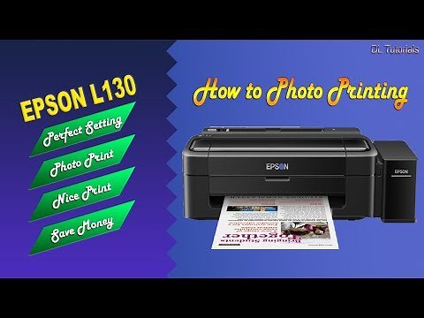 How to Photo Print | Epson L130|Smoth Photo Print
