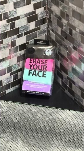 ERASE YOUR FACE Reusable Makeup Remover Cloths - Microfiber Face Towels to Cleanse & Remove Makeup -