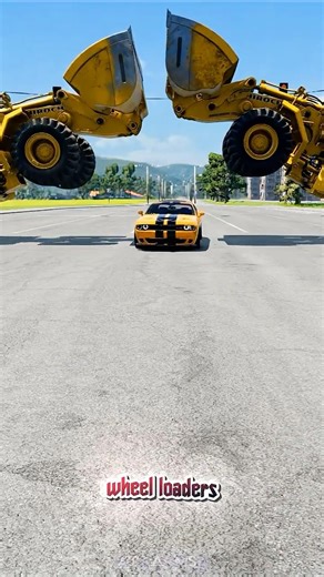 Can Any Car Survive the Wheel Loader?