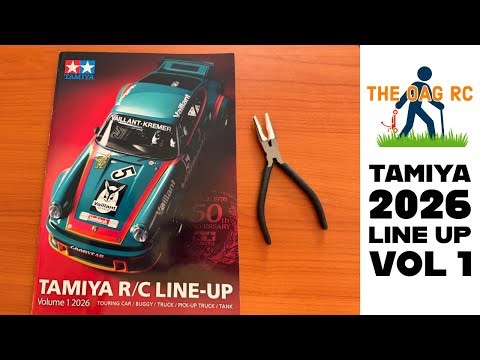 Tamiya 2026 Catalog RC Line UP Volume 1