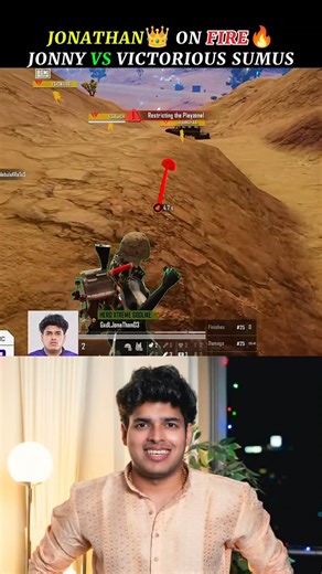 Jonathan On Fire🔥 | Caster Shocked😱 #bgmi #jonathangaming #godlike