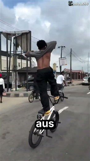 Er machte unglaubliche Akrobatik auf dem Farrad 🚲 🤸