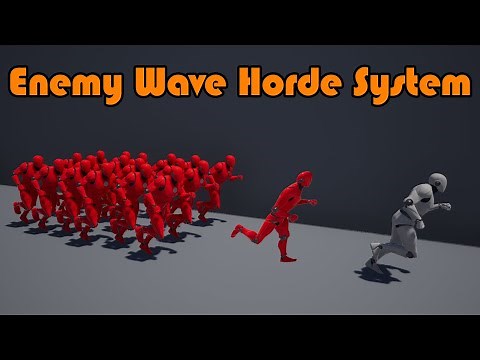 Enemy Horde Wave System - Unreal Engine Tutorial