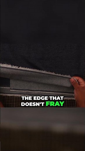 Term 6: What Is the Selvage? | Fabric Basics Explained | #sewing #shortfeed