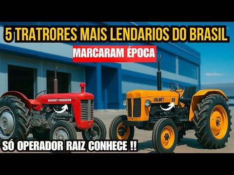 5 Legendary Small Tractors That Dominated Brazil (Valmet, Ford, and MF) - Only True Experts Know ...