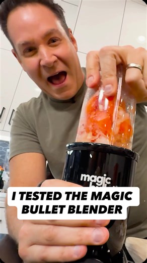 Rossen Reports on Instagram: "I tested the famous Magic Bullet blender — and THIS happened!"