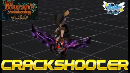 FlyFF Universe 网页飞飞 游侠三转 Crackshooter 全新技能演示