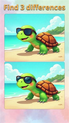 Find 3 Differences – Spot the Difference Challenge – Part №272 #Shorts #Challenge