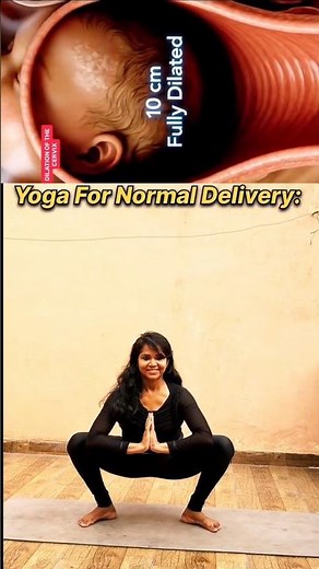 Want a Normal Delivery? Try These Prenatal Yoga Poses l #normaldelivery