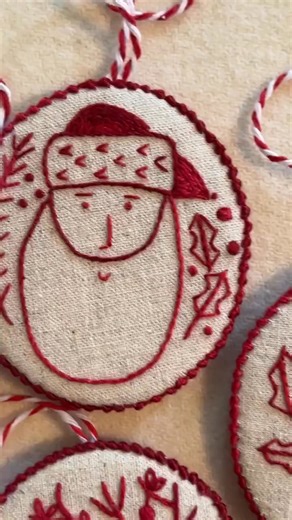 🎄 Make your Christmas extra special this year with our DIY Redwork Embroidery Ornament Kit! Stitch up 14 charming ornaments, each about 3” long, perfect for decorating your tree or gifting. Our easy-to-follow instructions and complete supplies make this a fun, cozy project for beginners and pros alike. Create heartfelt family keepsakes that you’ll cherish and pass down for years. Start your holiday crafting tradition today! ✂️❤️🧵 | Astriking