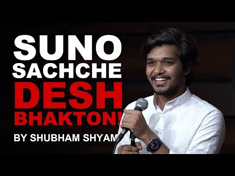 Suno Sachche Desh Bhakton! - Shubham Shyam | Hindi Poetry | The Habitat Studios