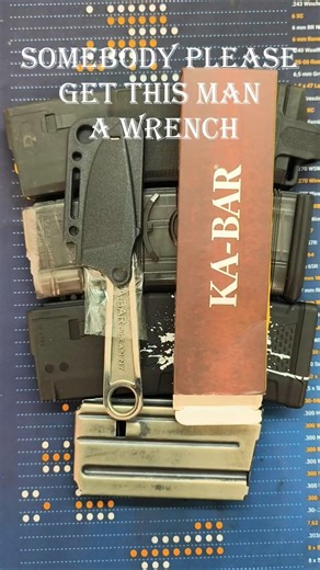 KA-BAR Forged Wrench Knife. 1119 % of FUN.