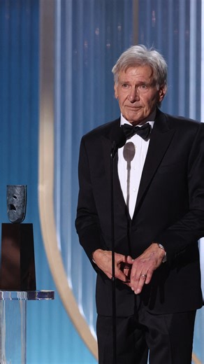 Harrison Ford got the crowd laughing (and tearing up!) as he accepted SAG-AFTRA’s Life Achievement Award on Sunday, March 1. #ActorAwards #ActorAwards2026 #SAG | People