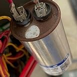 5 uF/MFD Capacitor for AC, 370 or 440 VAC CBB65 Dual Run Oval Capacitors for AC Motor Run, Fan Start, Condenser Straight Cool, Heat Pump, Air Conditioner, and Pool Pump (Oval)