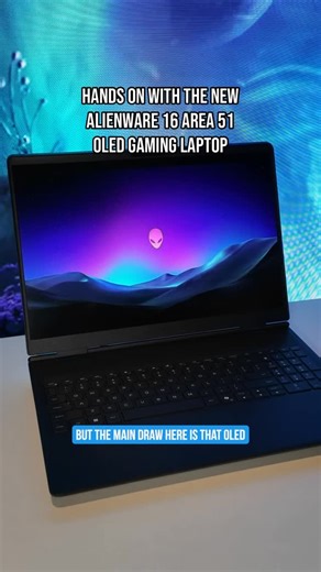 Tom's Guide on Instagram: "Invading Earth with an OLED screen, finally! While the Alienware 16 Area-51 for 2026 might not be an astronomical upgrade, it has something many have asked for... an OLED display! The original Alienware 16 Area-51 was our favorite gaming laptop of 2025. But with the inclusion of a 240Hz OLED panel, lower latency, and improved cooling, it has a strong shot at being one of the best gaming laptops, full stop 👽 #alienware #gaminglaptop #oledlaptop #tomsguidetoces #ces2026
