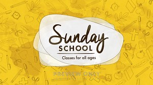 Sunday School - Title Graphics
