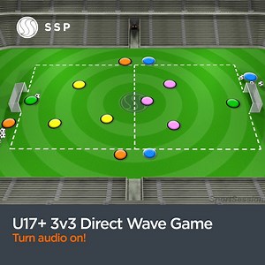 110K views · 765 reactions | A 3v3 Direct wave game for Under-17s+...  | SportSessionPlanner.com | Facebook