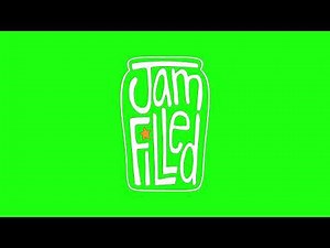 Jam Filled Logo Green Screen