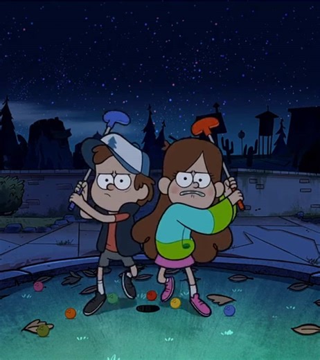 Minigolf y rivalidades en Gravity Falls