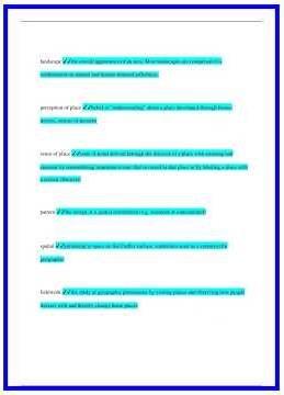 AP HUMAN GEOGRAPHY ALL VOCAB TERMS 100 CORRECT903 636x882