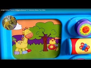 Jungle Animal Theme Children's Musical TV Television Music Toy Video
