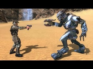 Halo 1 Marines Upgraded VS. Halo Reach Elites