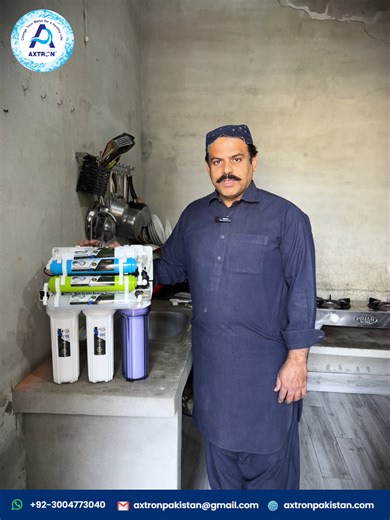💧🔧 Axtron 150 GPD – 8 Stages RO Water Filter Plant Installed! Another successful home installation by Axtron Pakistan ✔️ 📍 Location: Bahawalpur (Sukha Area) 🔹 Before RO (Raw Water TDS): ~650 🔹 After RO (Filtered Water TDS): ~150 Our Axtron 150 GPD 8-Stage RO system is providing safe, clean, and healthy drinking water for the whole family 🏠💙 Professional fitting, proper testing, and complete customer satisfaction — this is Axtron daily routine 💪 📞 Call / WhatsApp: 0302-1635555 🌐 Visit o