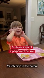 143 reactions · 6 comments | Have you ever listened to the ocean in a shell?  Watt just discovered he can do this via his cochlear implant! 僚 Try it yourself! A cochlear implant journey to the world of sounds is never-ending! | MED-EL | Facebook