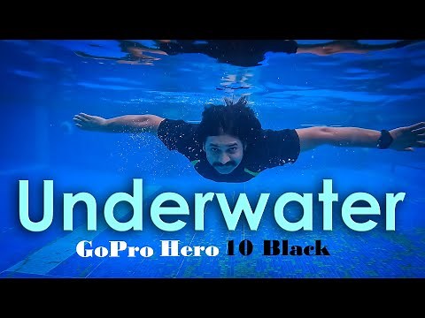 GoPro Hero 10 Black Underwater without case😰BEST Underwater Settings🔥waterproof test review #gopro