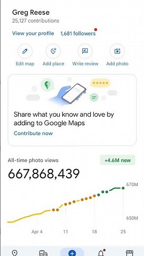 Local Guide - Google Maps Moving to One Billion Views #googlemaps