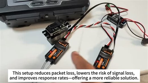 Flysky RC Model on Instagram: "Unlock Redundant Power!😎 Our full setup tutorial for the PL18/Ultra satellite function is here. Learn how to link two receivers for a seamless backup system that minimizes signal loss. Watch and upgrade your control now!👇"