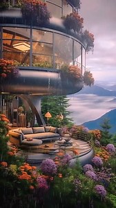 Magical ❤️Wonderful colors😍👏 | Beautiful Houses and Buildings