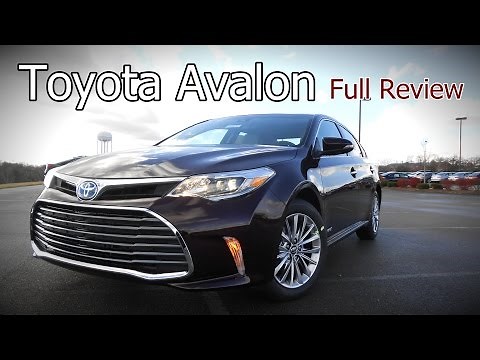 2017 Toyota Avalon: Full Review | XLE, Plus, Premium, Touring, Limited & Hybrid