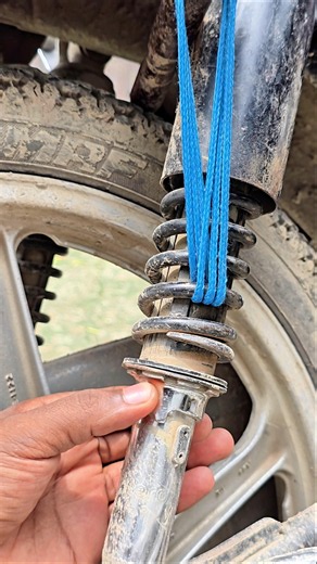 Genius Trick to Adjust Motorcycle Shock Springs!
