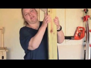 How to make a T-style clothes line PART 1: How to make the posts.