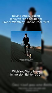 Here are some early versions of Pink Floyd songs #PinkFloyd #Sheep #Live #TheWall #AltMusic | Pink Floyd