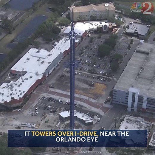 12M views · 14K reactions | The world’s tallest swing ride now stands in Orlando: https://bit.ly/2JHyqDS | WESH 2 News | Facebook
