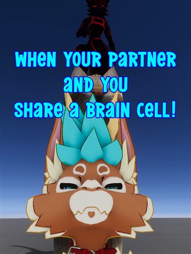 Shared Brain cell#Vrchat #furrytiktok #furry #novabeastVrchat #sheepfurry #TetheraIssei #skit @velrox_the_fox