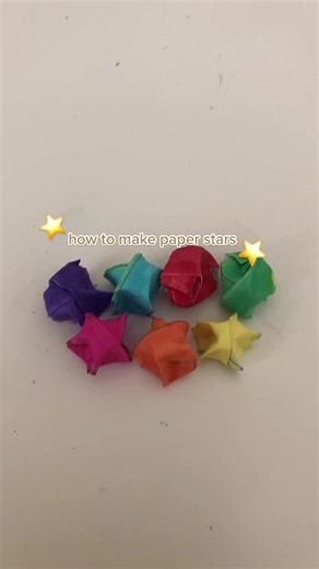 Origami Star Tutorial with Post-it Notes - Step by Step Guide