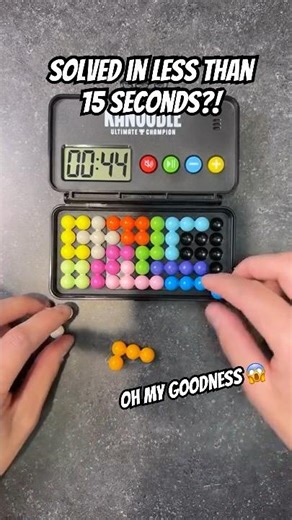 Possibly the Fastest Puzzle Solve of All Time