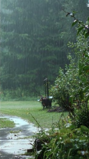 피로한 하루를 녹여주는 빗소리, sleep rain sound #rain #rainyday #rainasmr #relaxing #relaxingsounds