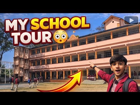 Inside My School 😳 | DAV Public School Hehal Ranchi Tour #shorts