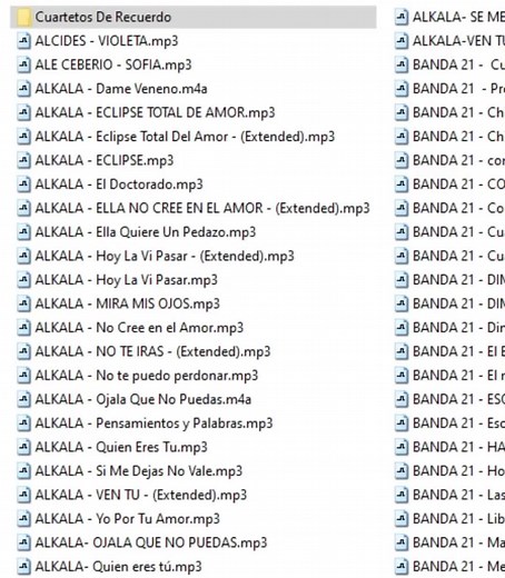 PACK DE CUARTETOS RETROS Música Original Y Extended