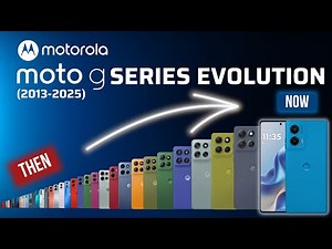 Evolution of Motorola Moto G Series