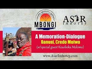 Interview: Keaoboka Molomo (life of Credo Mutwa)