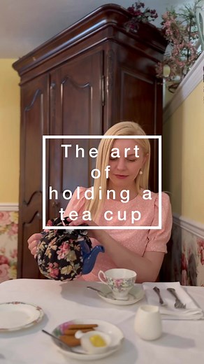 🔔 Tea Etiquette: The Art of Holding a Tea CupWhen enjoying a cup of tea, it's essential to maintain a refined and sophisticated appearance by following proper tea etiquette. One such guideline is to hold your tea cup with grace and elegance. Here's how:1. Place your thumb and forefinger between the handle, ensuring a secure grip.2. Support the bottom of the handle with your middle finger.3. Keep your ring and pinky fingers tucked in, maintaining a poised and polished appearance.By holding your 
