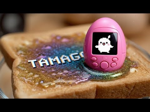 90s brand logos nostalgia on toast, ASMR | 😍 Strangely satisfying ASMR (4K, no talking)