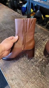 Customizing - Shortening Woman's Boots | The Shoe Master