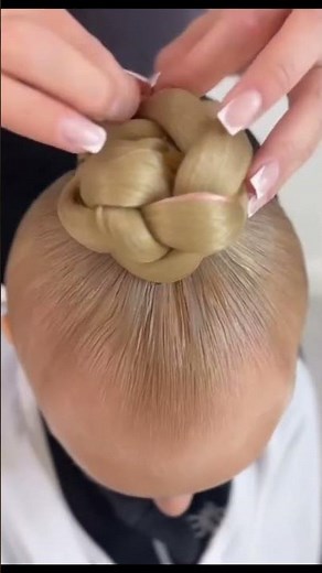 PERFECT Ballet Bun Hack! $0 VIRAL Braided Updo #neat #hairstyles #wigsandbeauty
